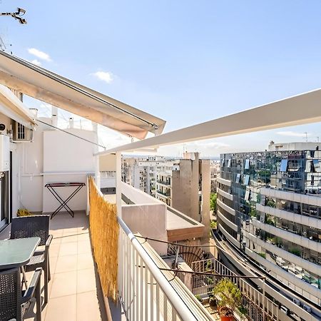 Elegant, Modern & Spacious Apartment In Thessaloniki With Balcony 외부 사진