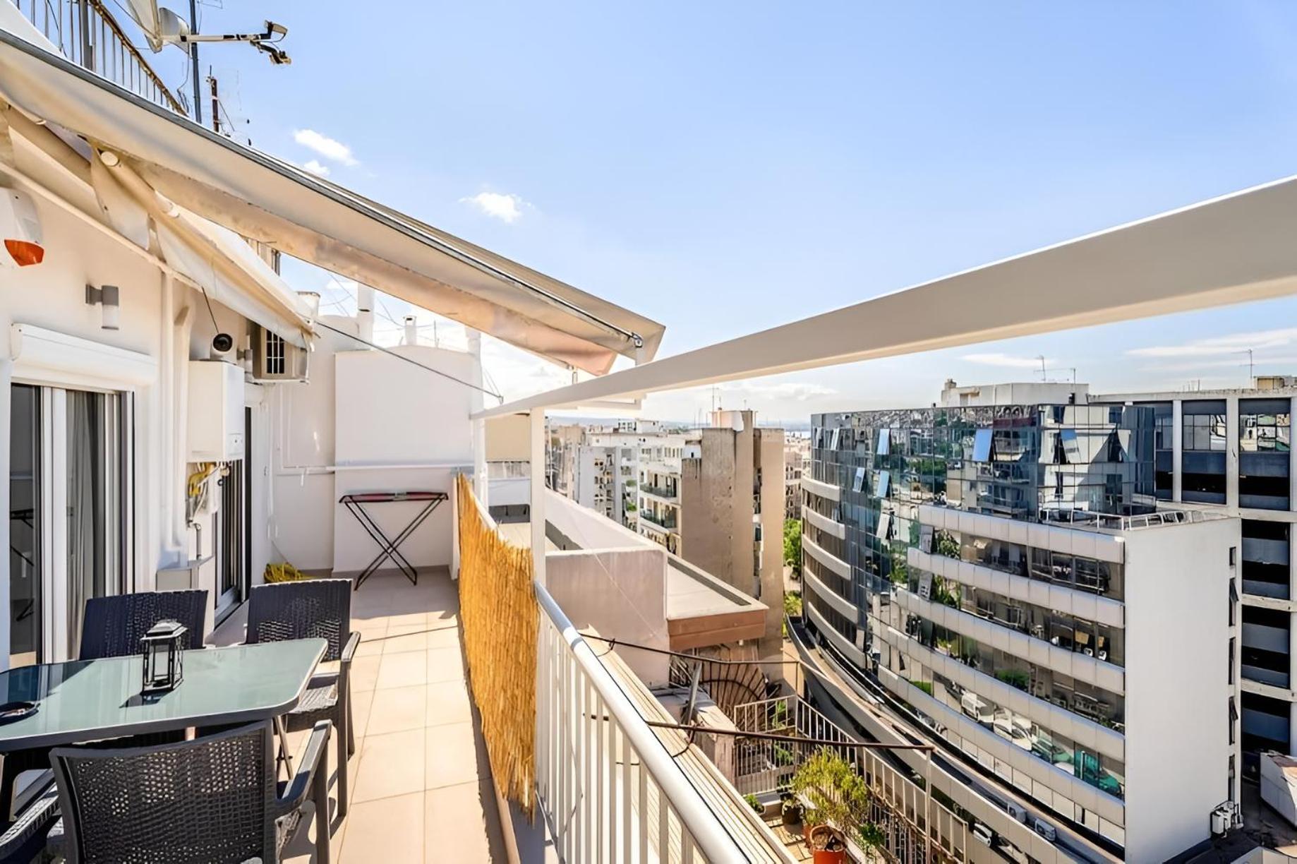 Elegant, Modern & Spacious Apartment In Thessaloniki With Balcony 외부 사진